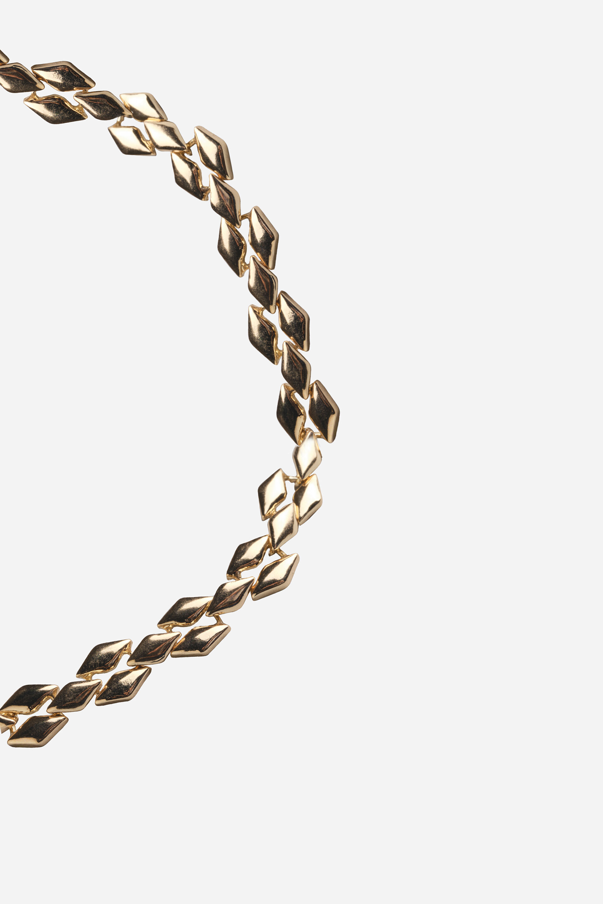 Encrusted Geometric Necklace, , image 2